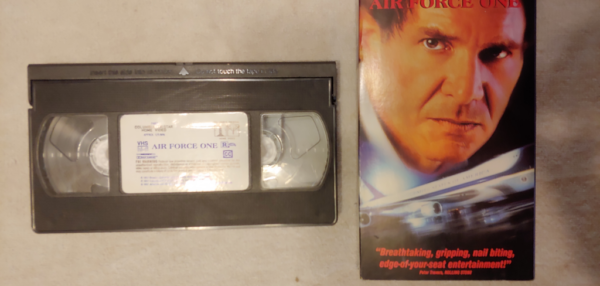 Air Force One VHS Tape and Box